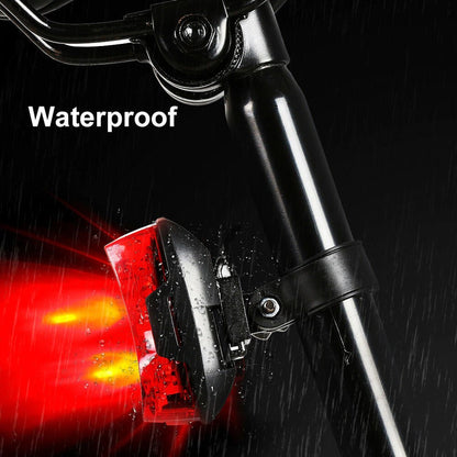 AAA Battery Style Red LED Bike Bicycle light LED Taillight Rear Tail Waterproof Safety Warning Light Cycling Portable