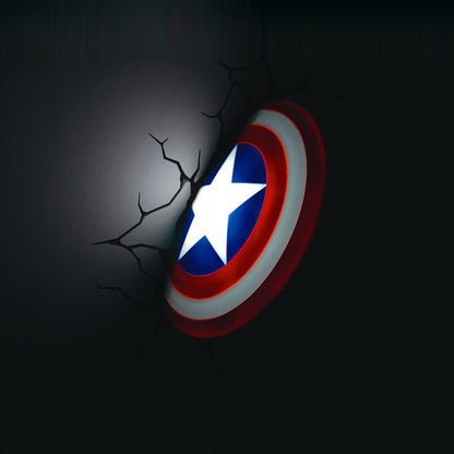 2019 Marvel Super Heroes,The Avengers,Captain America Shield Wall Lamps,Deco Light,Personalize Toy Lighting PREORDER