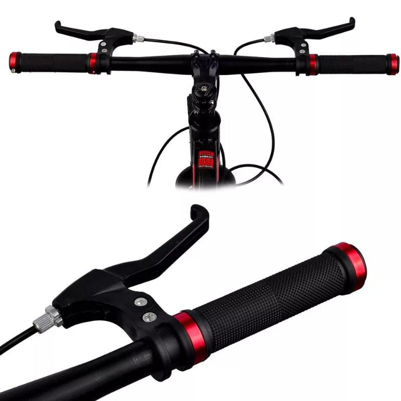 Bicycle Cycling Double Lock Handlebar Grips