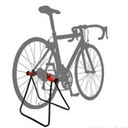 Triangle vertical bike parking holder