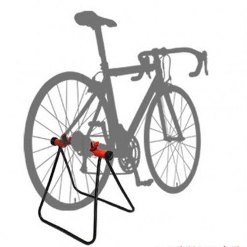 Triangle vertical bike parking holder