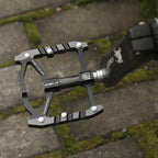 MTB Bicycle Pedal Mountain Bike Pedals Wide Platform  Aluminum Alloy Bike Accessories Non-Slip Flat Pedals for Bicycle