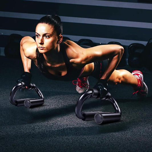S Shape Fitness Push Up Bar Aluminium Alloy Push-Ups Stands Bars Tool For Fitness Chest Training Equipment Exercise Trai