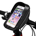Waterproof Bicycle Bag,Cycling Front Top Tube Frame Phone Bag,Touchscreen Cellphone Handlebar Bag Bicycle