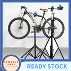 Adjustable Bicycle Repair Stand Foldable Telescopic Vertical Professional Bike Rack Bicycle Repair Tools Quick Release