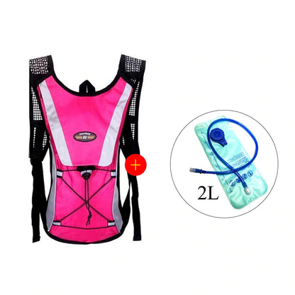 Water Bag Water Bladder Bag Outdoor Mountaineering Climbing Camping Travel Hiking Bike Water Bags 2L Cycling Backpack
