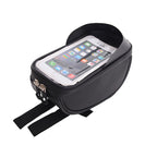Waterproof Bicycle Bag,Cycling Front Top Tube Frame Phone Bag,Touchscreen Cellphone Handlebar Bag Bicycle
