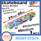 【Ready Stock】Skateboard Papan Skate Board Four-Wheeled Long Skateboard Adult Scooters Penny Board  滑板
