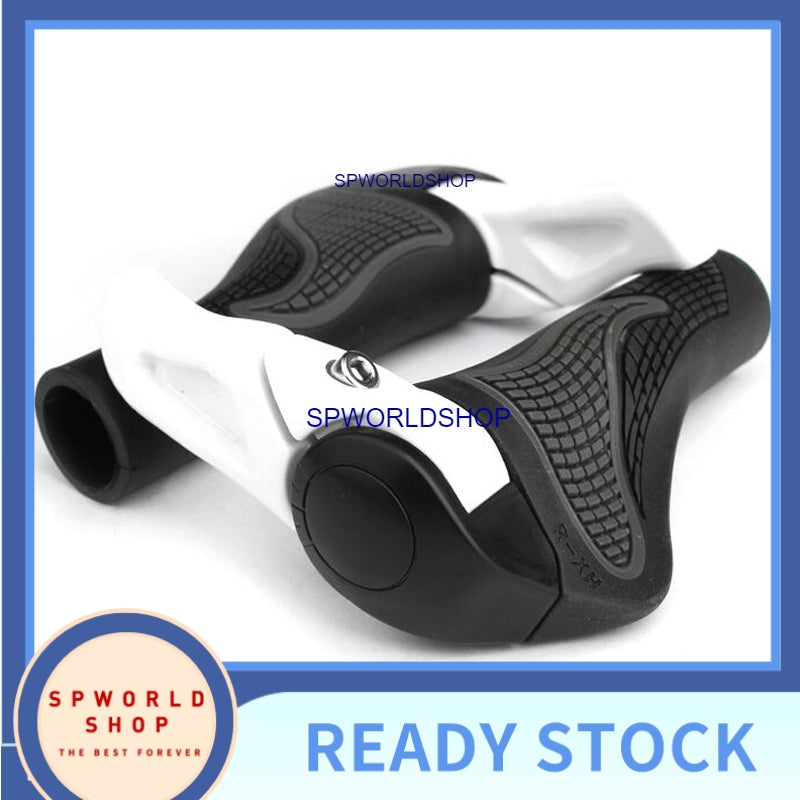 New Universal MTB Mountain Bike Bicycle Handlebar Rubber Cycling Lock-On Bar Ends Grips Human Engineering DeSIGN