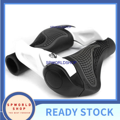New Universal MTB Mountain Bike Bicycle Handlebar Rubber Cycling Lock-On Bar Ends Grips Human Engineering DeSIGN