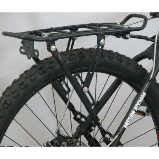 Disc Brake Aluminum Alloy Bicycle Rear Rack MTB Foldable Bikes Pannier Carrier Bag Luggage Shelf Universal Bicycle