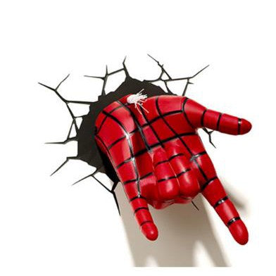 Marvel The Avengers 3D LED Wall Lamp Bedroom Living Room Night Light For Ironman Spiderman Hulk Captain PREORDER