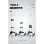 6 Wheel Climbing Stair Trailer Heavy Duty Aluminium 80kg Folding Foldable Hand Sack Truck*PRE ORDER