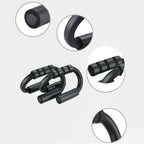 S Shape Fitness Push Up Bar Aluminium Alloy Push-Ups Stands Bars Tool For Fitness Chest Training Equipment Exercise Trai
