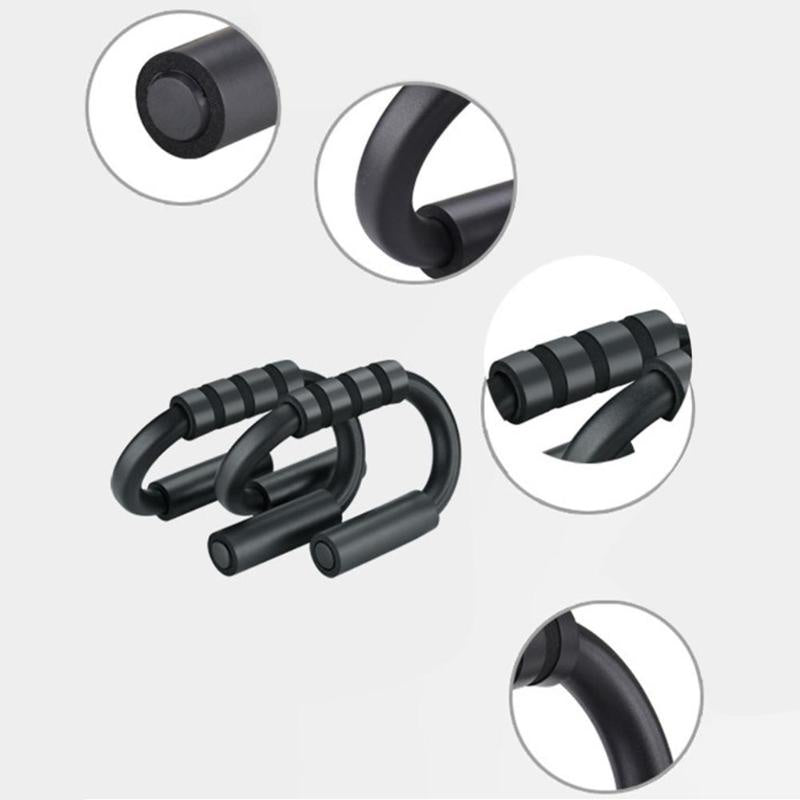 S Shape Fitness Push Up Bar Aluminium Alloy Push-Ups Stands Bars Tool For Fitness Chest Training Equipment Exercise Trai