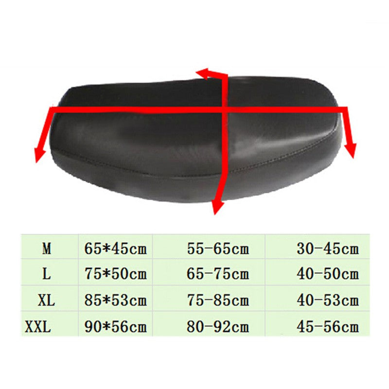 New Black Motorcycle Electric Bike Net Seat Cover Mesh Cooling Protector Cushion High Quality