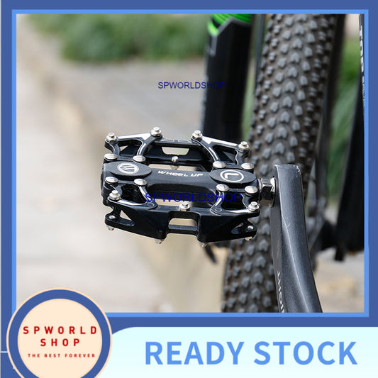 Wheel up 4 Bearings Bicycle Pedal Anti-slip Ultralight MTB Mountain Bike Pedal Sealed Bearing Pedals Bicycle Accessories