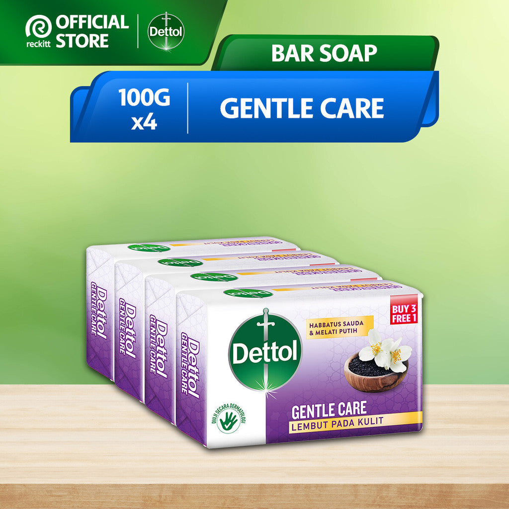 READY STOCK!!!Dettol Original Antibacterial Active Germ Protection Bar Soap 100G BUY 3 FREE #Dettol#Sabun #Antibacterial