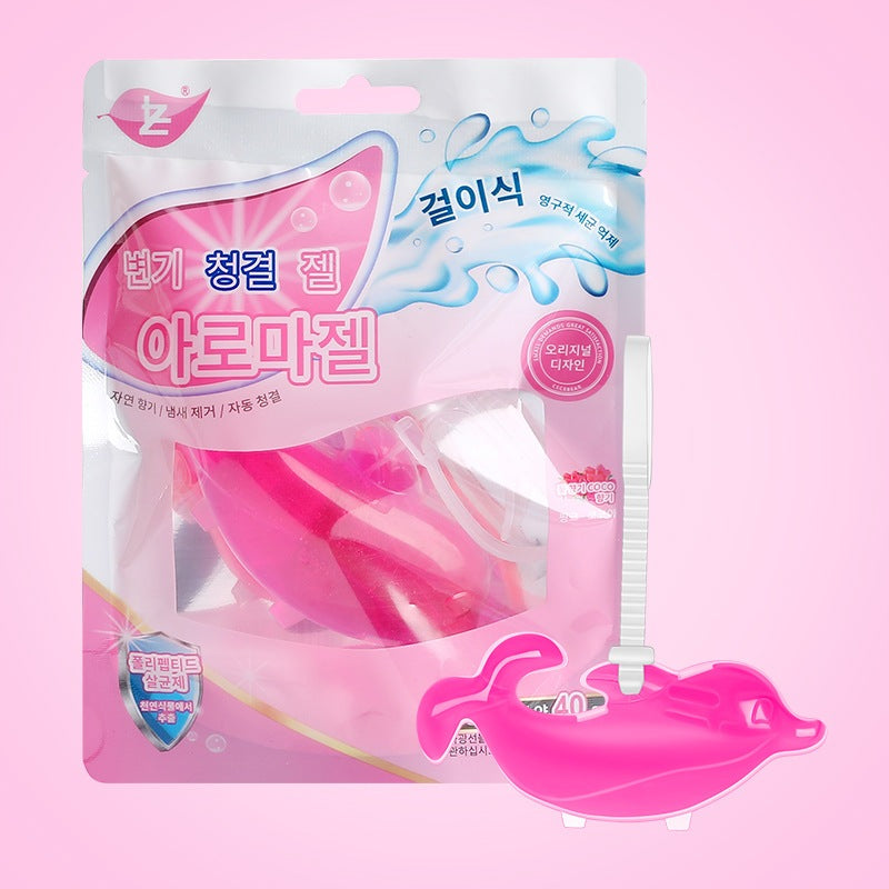 DOLPHIN Toilet Gel Cleaner Dolphin toilet cleaner WC cleaner Wangi Pewangi Kill bacteria Kill Gem
