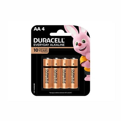 Duracell Everyday Alkaline Battery (AA2 / AA4 / AAA2 / AAA4)