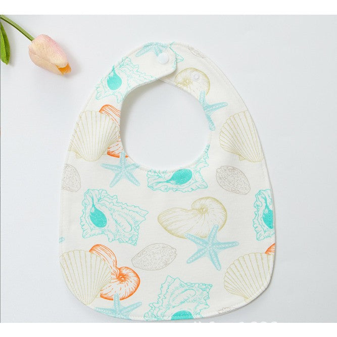 READY STOCK!!! 100% Cotton U-Shaped Baby Bib | Soft Newborn Burp Cloth | Feeding Bibs WW0849 U型100%纯棉婴儿围兜 | 新生儿柔软口水巾