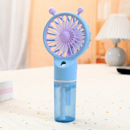 READY STOCK‼️ Mini Portable Clip Fan | USB Rechargeable | Cute Cartoon Desk & Handheld Fan 迷你便携式风扇