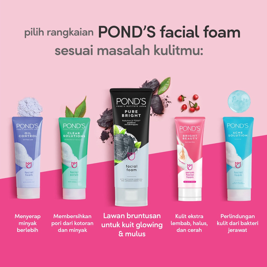 POND'S PURE FACIAL FOAM 100g/150ml