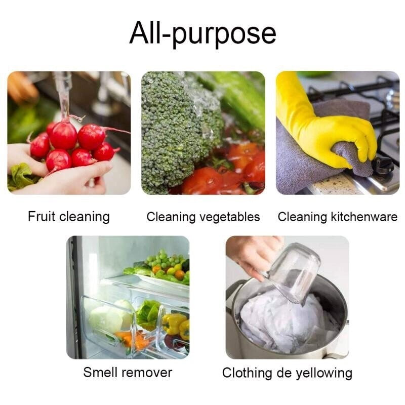 多功能清洁小苏打粉 Multifunctional Cleaning Soda Powder Rust Remover Rust Inhibitor Detergent Sodium bicarbonate Detergent 厨房清洁