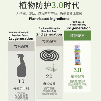 READY STOCK!!! Japan PMY Natural Mosquito Repellent Spray | Baby & Pregnant Women Friendly | 80ml/200ml 天然驱蚊喷雾 | 适合婴儿及孕妇