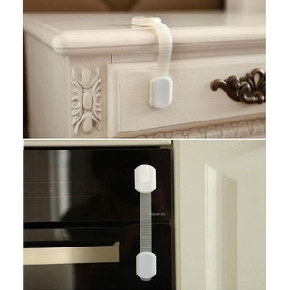 READY STOCK‼️ Baby & Child Safety Lock | Cabinet, Drawer, Fridge & Wardrobe Lock 婴儿儿童安全锁 柜子 抽屉 冰箱 衣柜锁