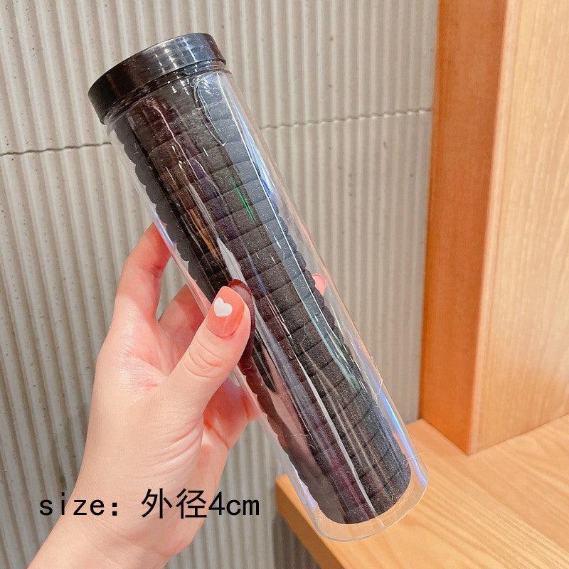 Korean Style Hair Rope for Women | Durable & Highly Elastic Rubber Band | Simple &  Hair Accessory - CSW1004 韩版简约发绳