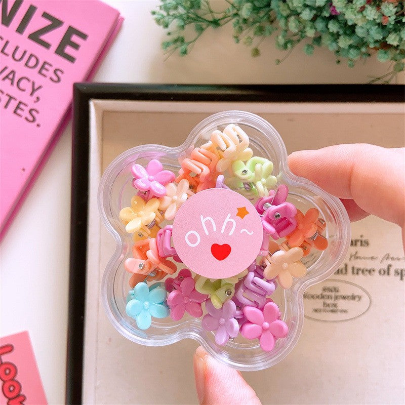 Cute Kids Hair Accessories Set Colorful Hair Ties and Towel Rings-CSW1001