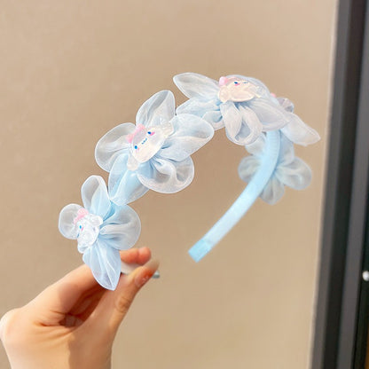 Cute Cartoon Headband Little Girl High-end Mesh Headband-CSW1009