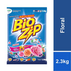 ✅ READY STOCK‼️ Bio Zip Serbuk Pencuci Baju 2.3kg (Magical Bloom/Flora/Oren/Parfum Bouquet/Colour) Harum & Bersih Berkes