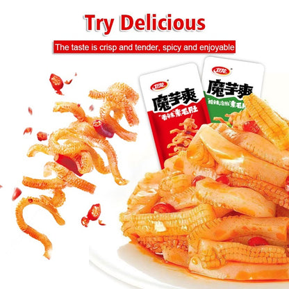 Mo Yu Shuang Weilong Spicy Snacks Konjac Shuang Vegetarian (50g)