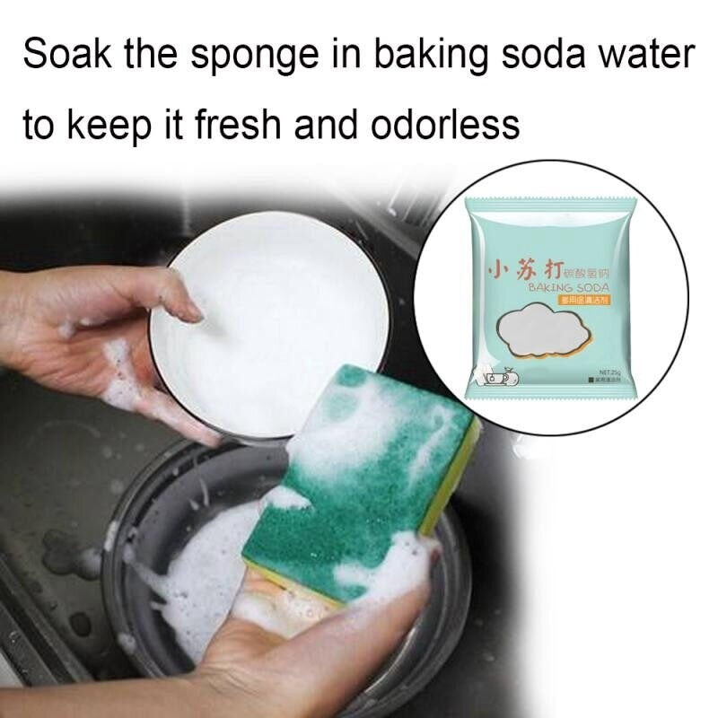 多功能清洁小苏打粉 Multifunctional Cleaning Soda Powder Rust Remover Rust Inhibitor Detergent Sodium bicarbonate Detergent 厨房清洁