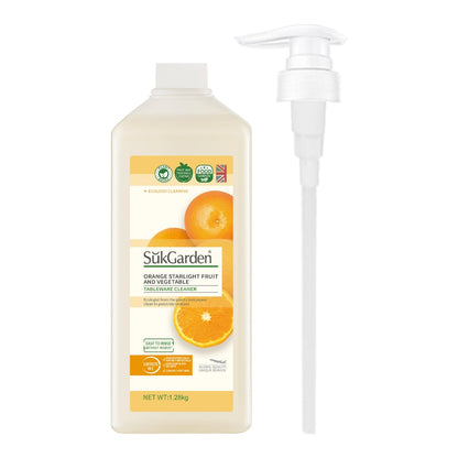 READY STOCK‼️ SUK GARDEN 1.28KG Food Grade Dishwashing Liquid Pencuci Pinggan Sayur Buah Anti-Bakteria
