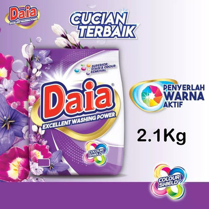 Daia® Powder Detergent (2.1kg/2.2kg/2.3kg)