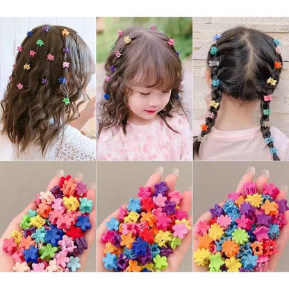 2pc Cute Flower Bangs Hairpin Party Holiday Ornamen-CSW1013