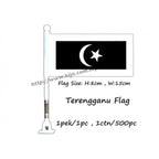 READY STOCK!!! Small Disco Spring Flag / Spring Motor Flag / Spring Flag / 小弹簧旗