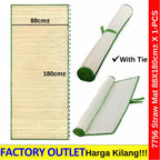 Straw Mat 90cm±X180cm± Without Tie/ 80cm±X180cm± With Tie/ Picnic Mat Straw Rugs Carpet / Camping Mat / Beach 草席 7756