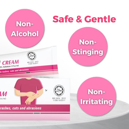 Juyanko Antiseptic Cream (10g) - Chlorhexidine For Insect Bites & Cuts