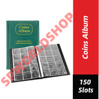 Coins Album 150 Slots Pockets | coins album | Album Syiling|  Large Size Album