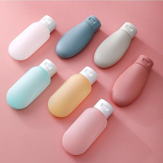 (READYSTOCK) 3 in 1 60ml Travel Refill Bottle Portable Lotion Squeeze Tube Empty Essence  Refill Bottle 60ml 旅行分装瓶
