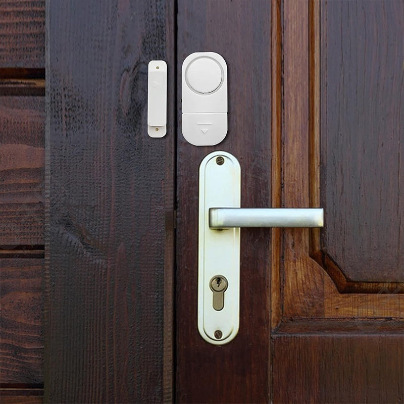 READY STOCK‼️ Wireless Door Window Alarm Magnetic Sensor Home Security Sistem Keselamatan Rumah  防盗报警器