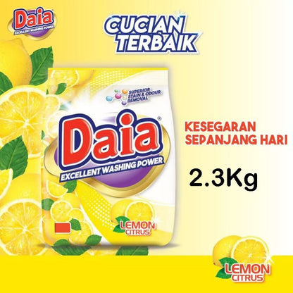 Daia® Powder Detergent (2.1kg/2.2kg/2.3kg)