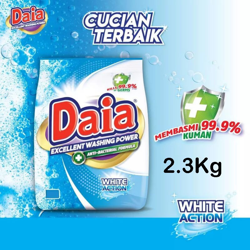 Daia® Powder Detergent (2.1kg/2.2kg/2.3kg)