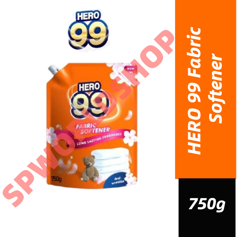 READY STOCK!!! HERO 99 FABRIC SOFTENER | 750g | LONG-LASTING FRAGRANCE | ANTI WRINKLES