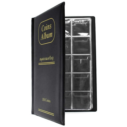 Coins Album 150 Slots Pockets | coins album | Album Syiling|  Large Size Album