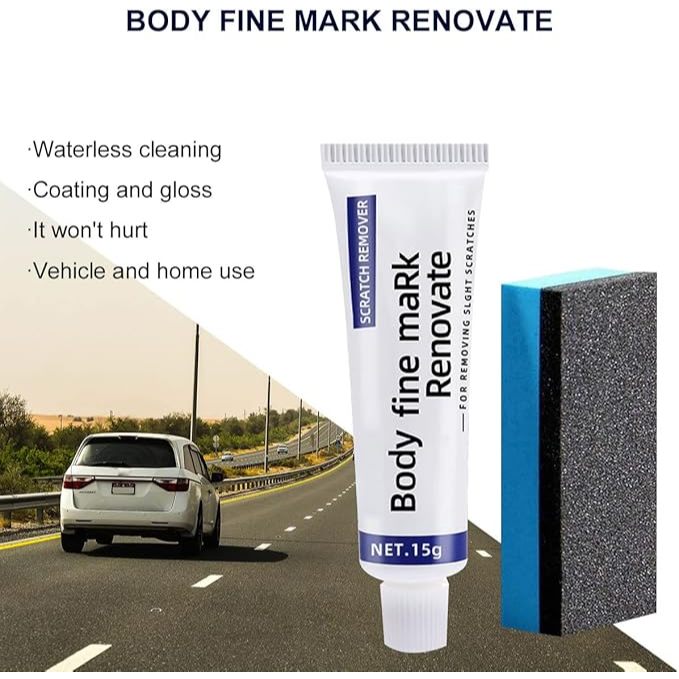 READY STOCK‼️ Car Scratch Remover | Car Scratch Repair Kit | Body Renovate Polishing Grinding | 15g 汽车划痕修复剂 | 车身抛光 研磨修复